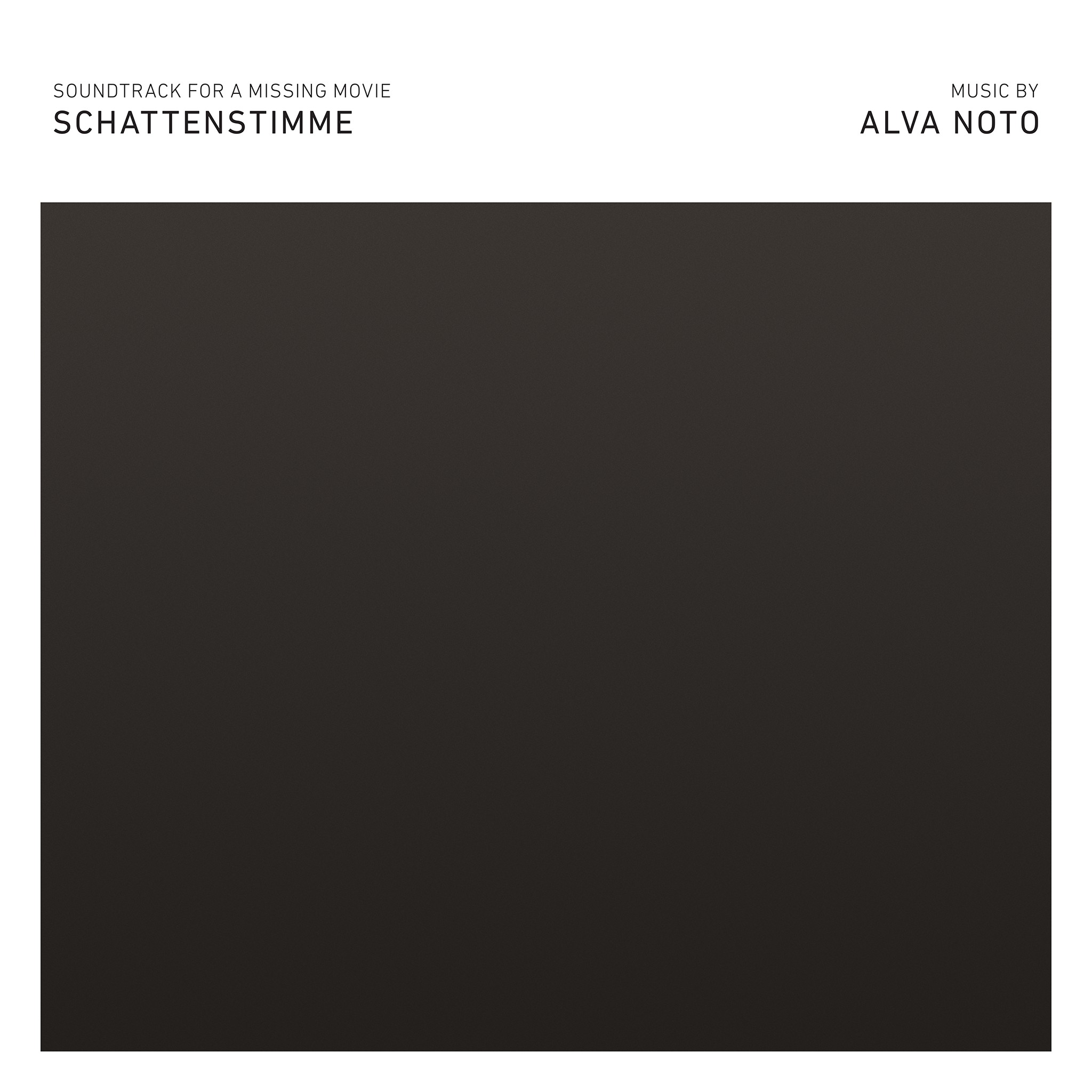 SCHATTENSTIMME - Two Soundtracks for a Missing Movie Part 2