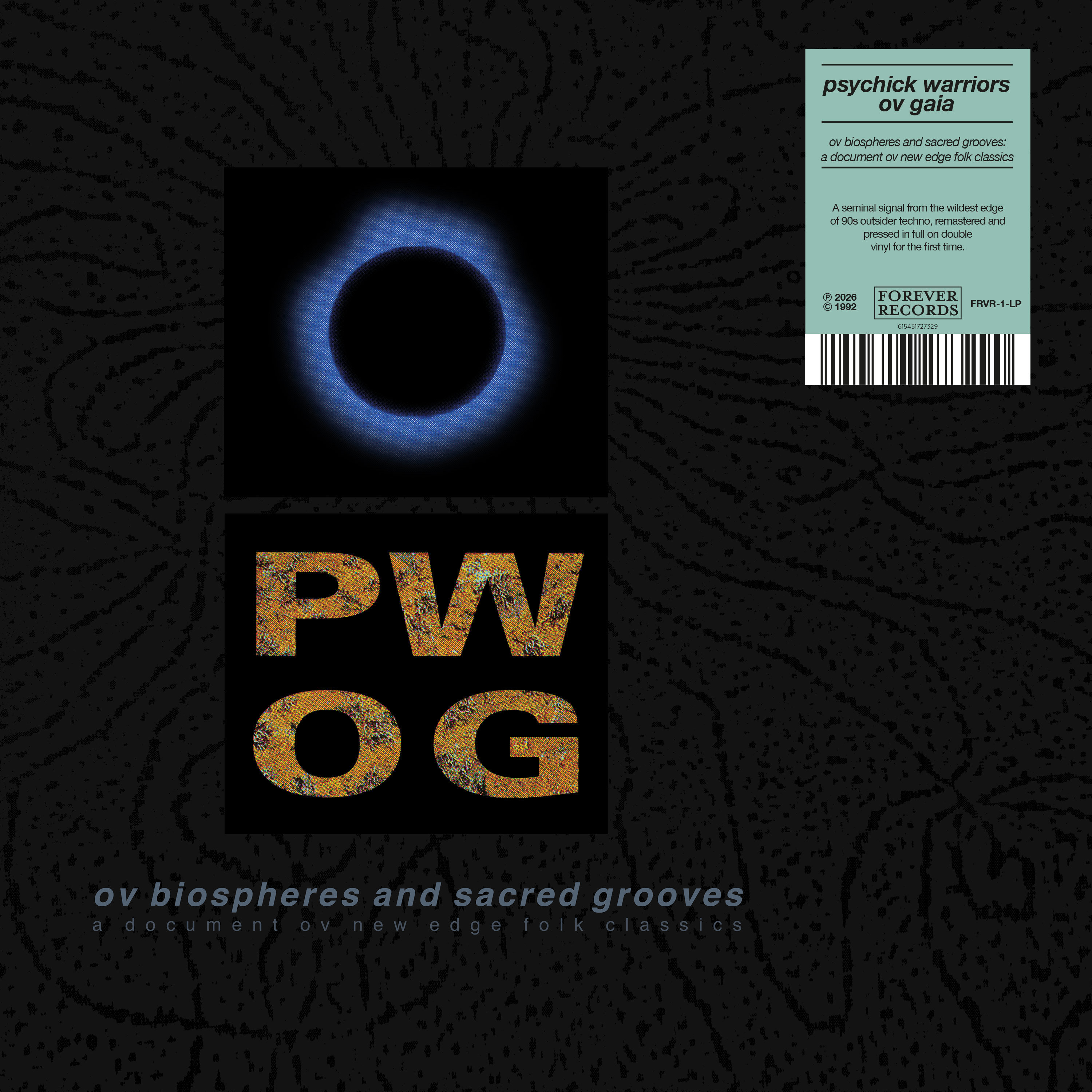 OV BIOSPHERES AND SACRED GROOVES